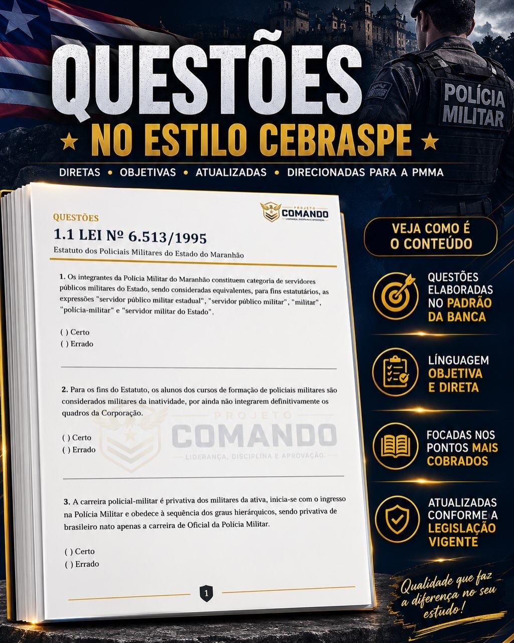 Caderno de Questões Comentadas - Polícia Militar do Maranhão — imagem 2