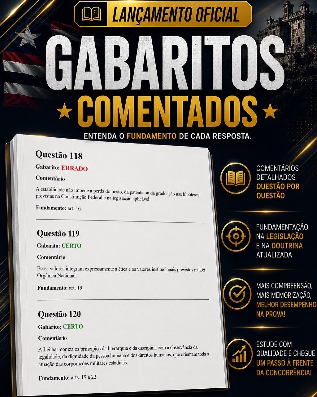 Caderno de Questões Comentadas - Polícia Militar do Maranhão — imagem 3
